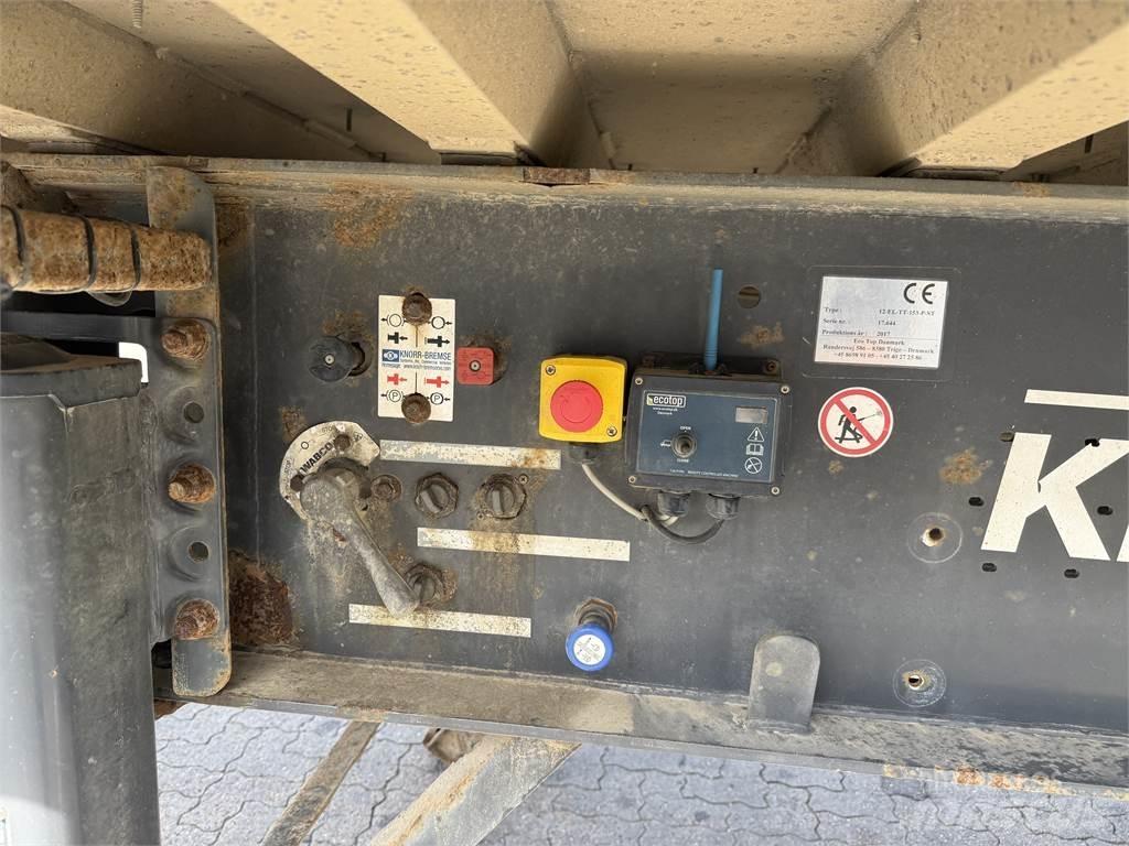 Kel-Berg T360 37 m3 Semi-trailer med tip