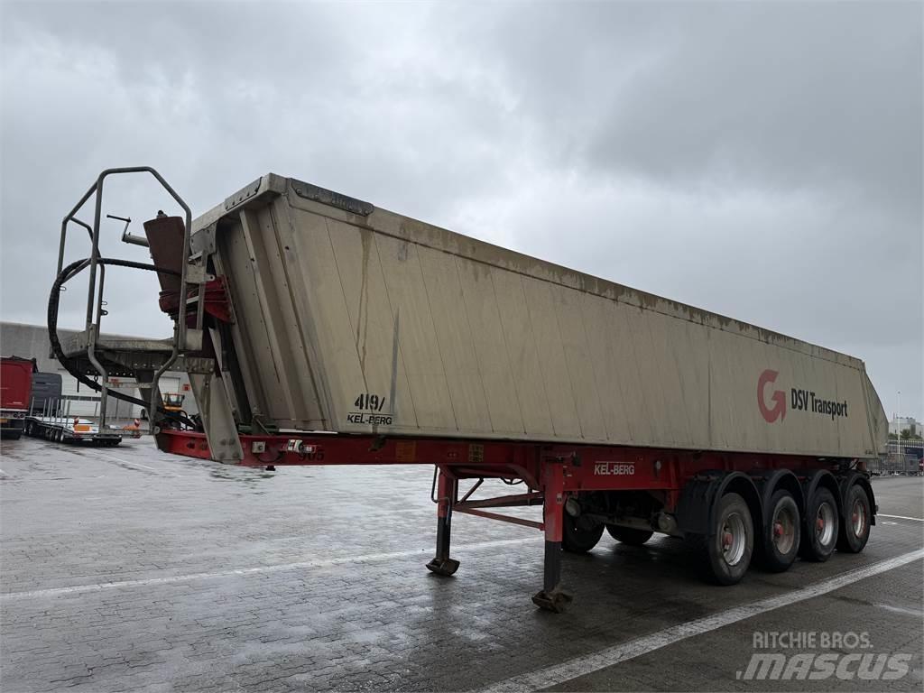 Kel-Berg T360 37m3 Semi-trailer med tip