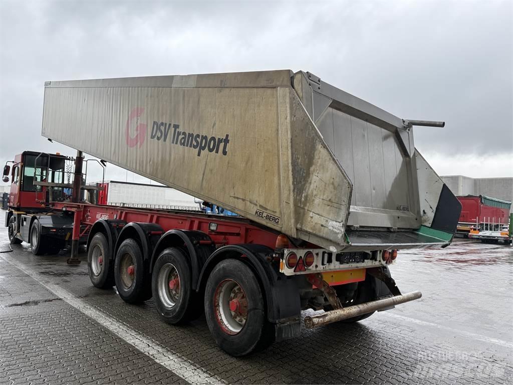Kel-Berg T360 37m3 Semi-trailer med tip