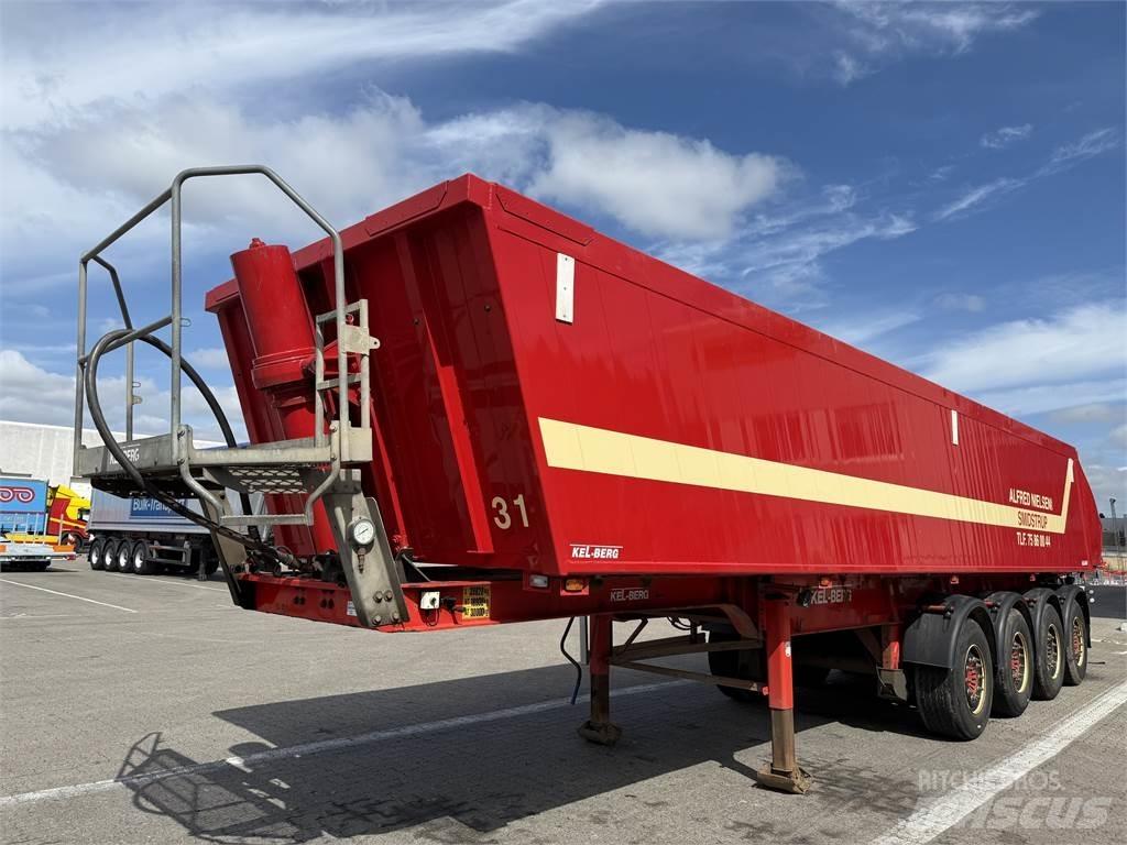 Kel-Berg T360 37m3 Semi-trailer med tip