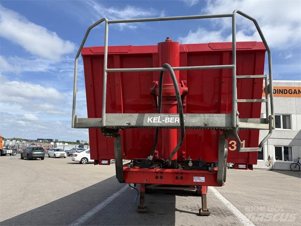 Kel-Berg T360 37m3 Semi-trailer med tip