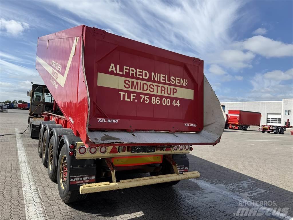 Kel-Berg T360 37m3 Semi-trailer med tip