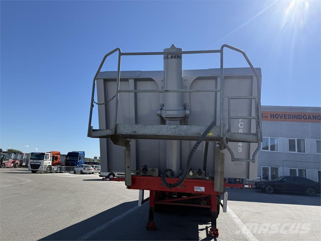 Kel-Berg T361K 37 m3 Semi-trailer med tip