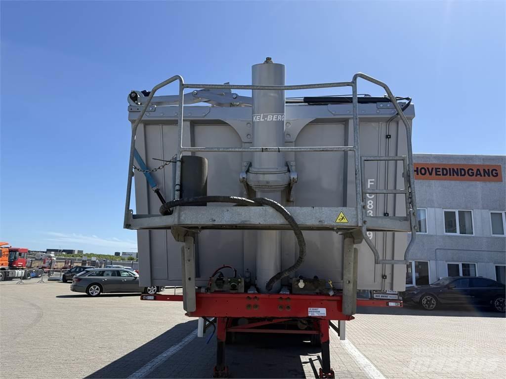 Kel-Berg T361K 37m3 Semi-trailer med tip