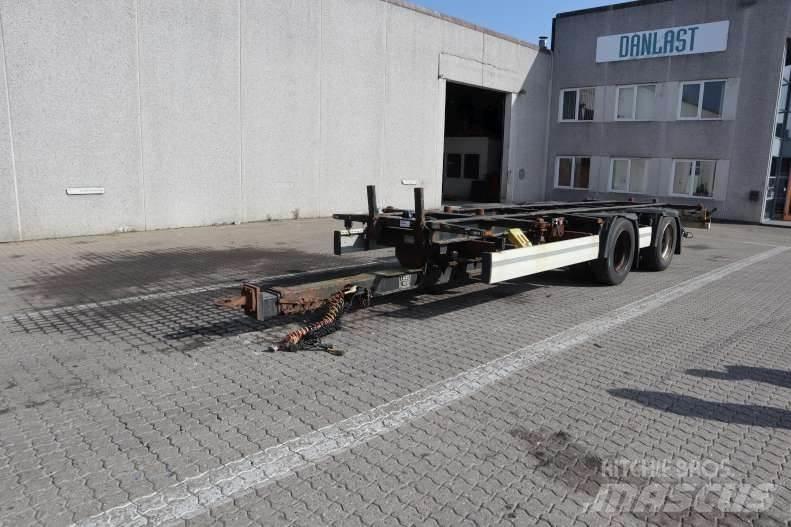 Krone Veksellad Anhænger med containerramme