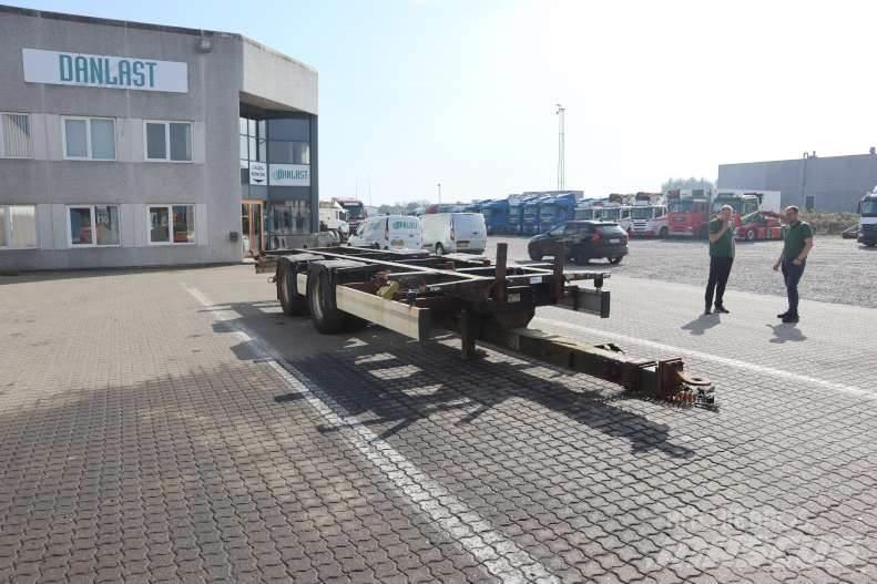 Krone Veksellad Anhænger med containerramme