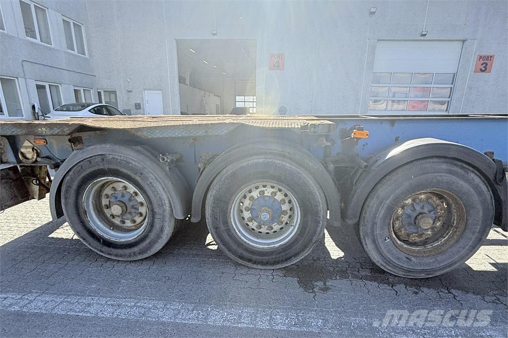 Leci Containerchassis Semi-trailer med containerramme