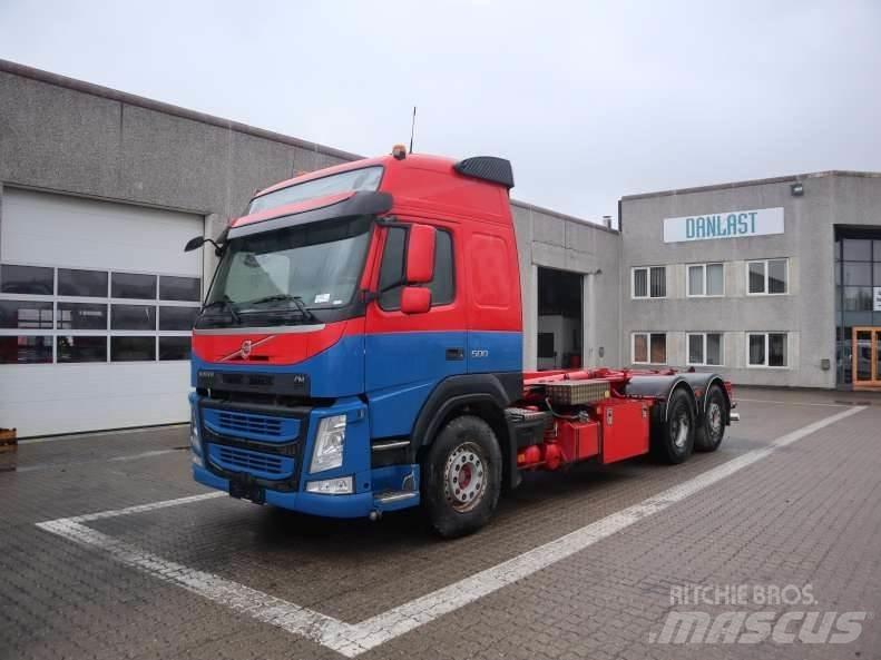 Volvo FM 500 EURO 6 Demonterbare/wirehejs lastbiler