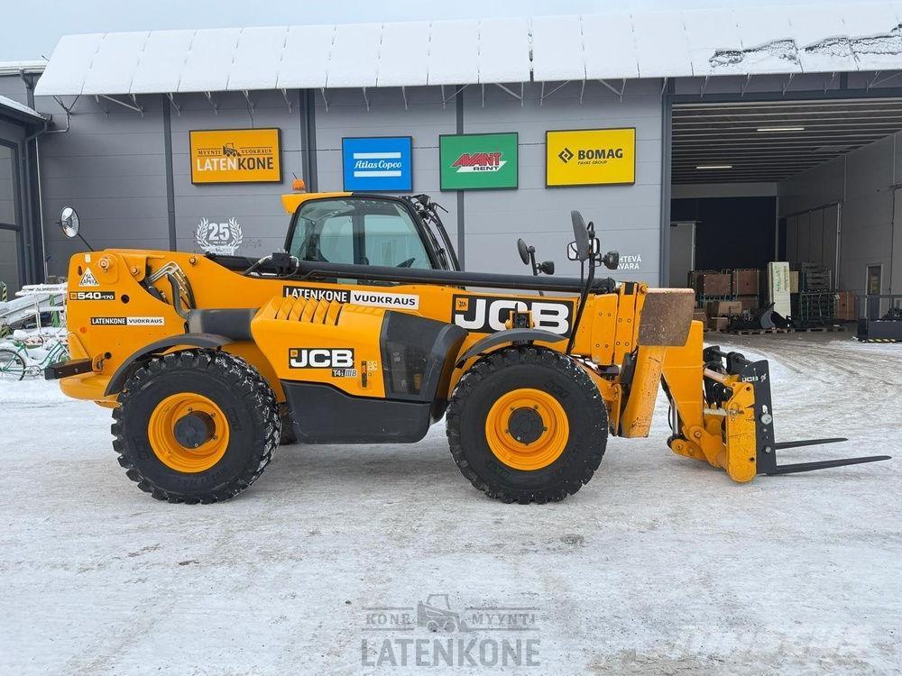 JCB 540-170 kurottaja Teleskoplæssere