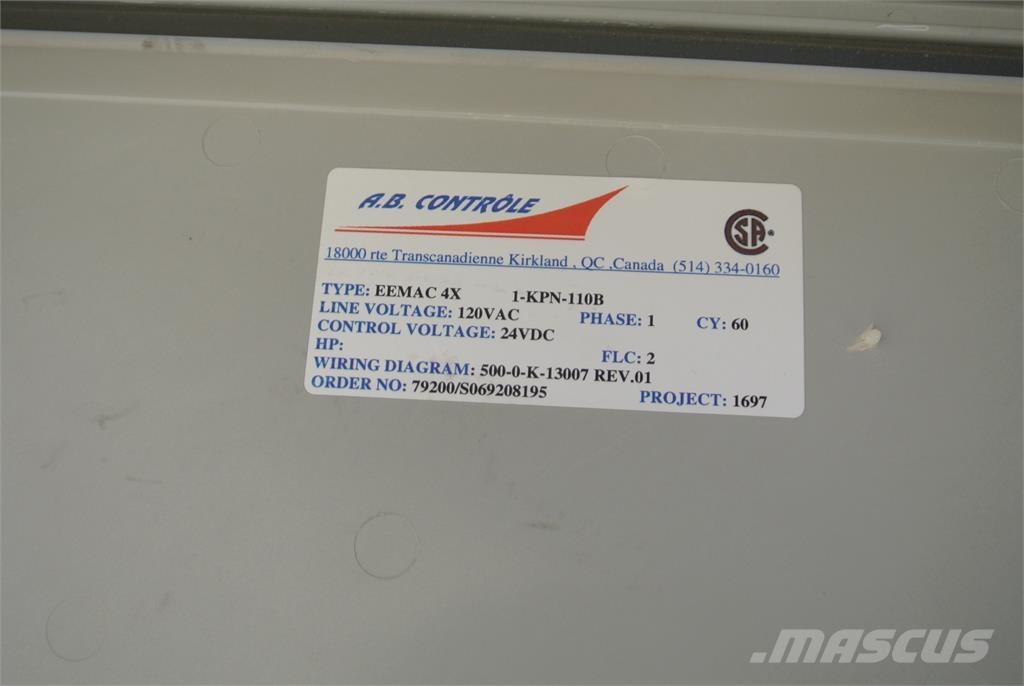  A.B. CONTROLE EEMAC 4X Entreprenør - Andet