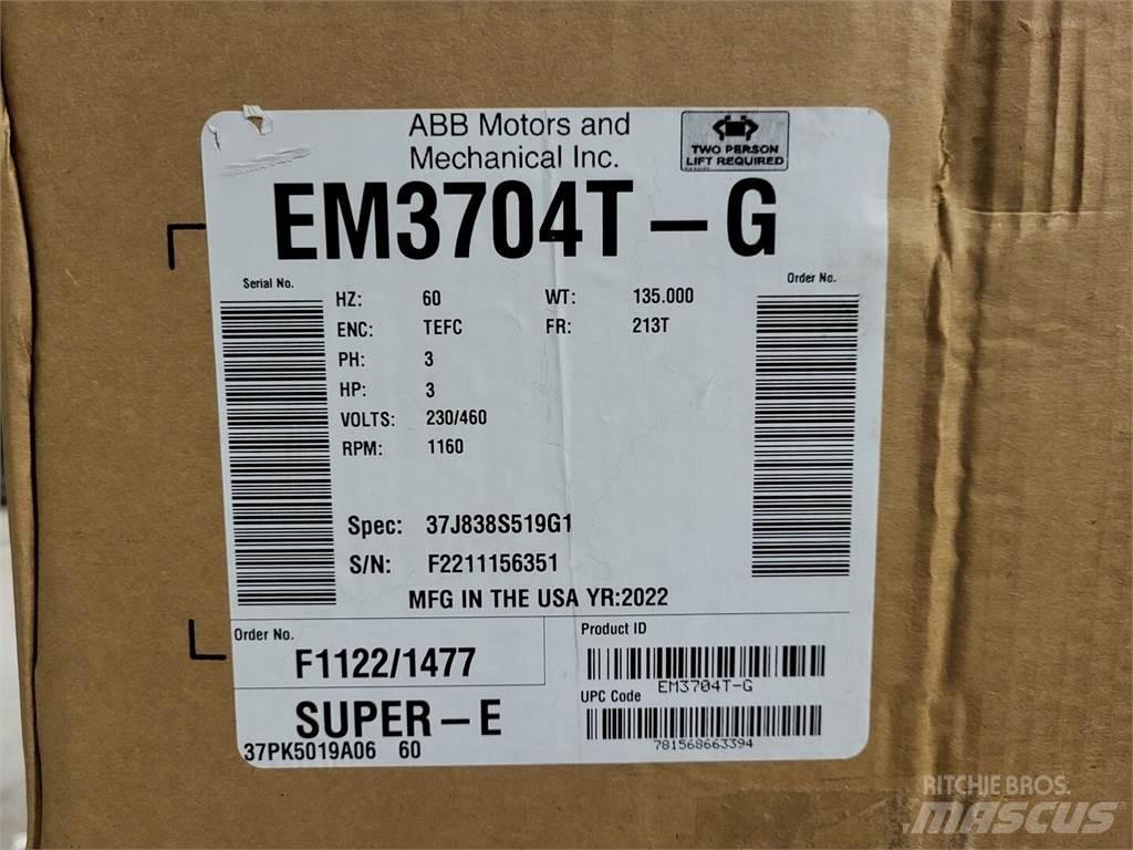 ABB MOTORS EM3704T-G Industrielle maskiner