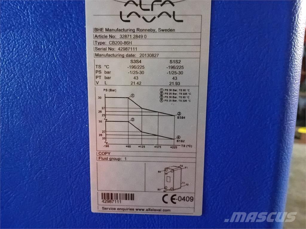 Alfa Laval CB200-86H Entreprenør - Andet