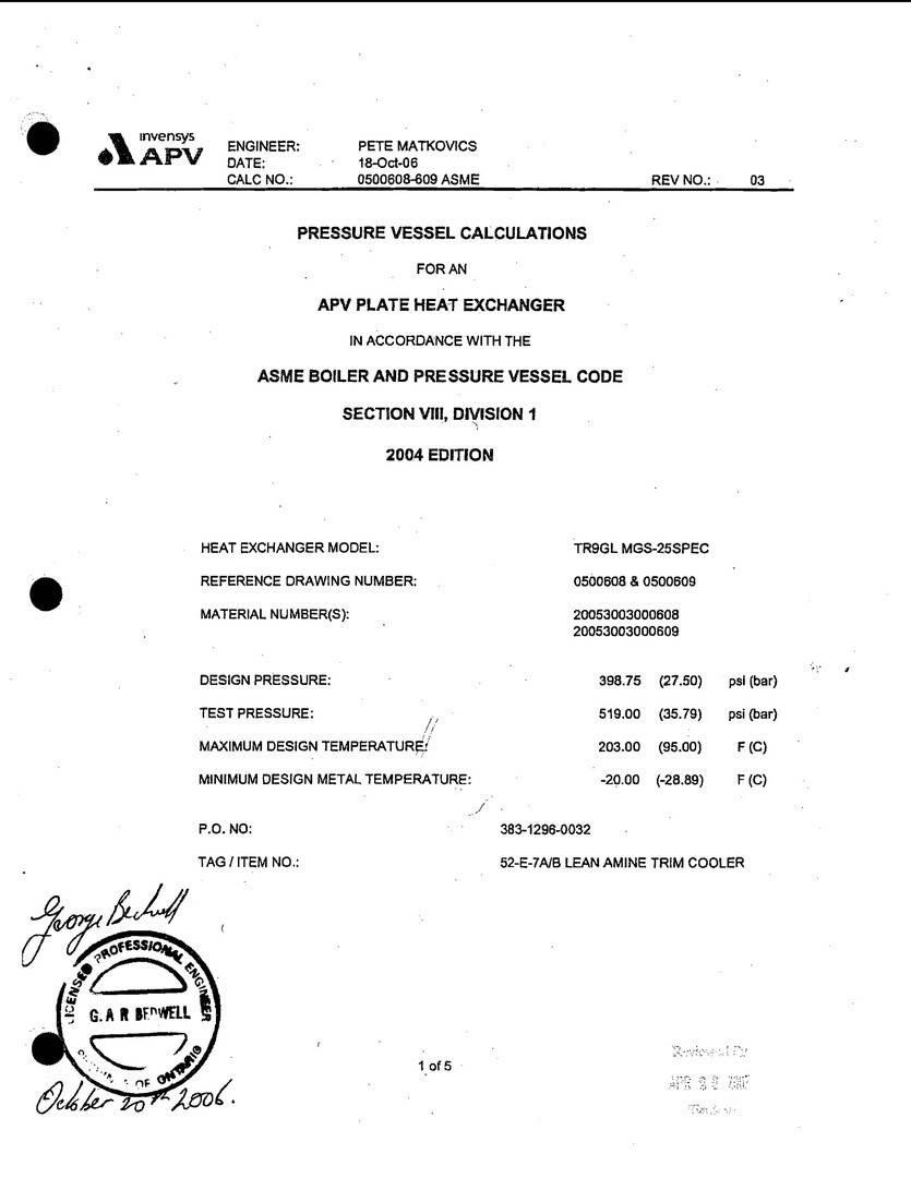 APV TR9GL MGS-25 Entreprenør - Andet
