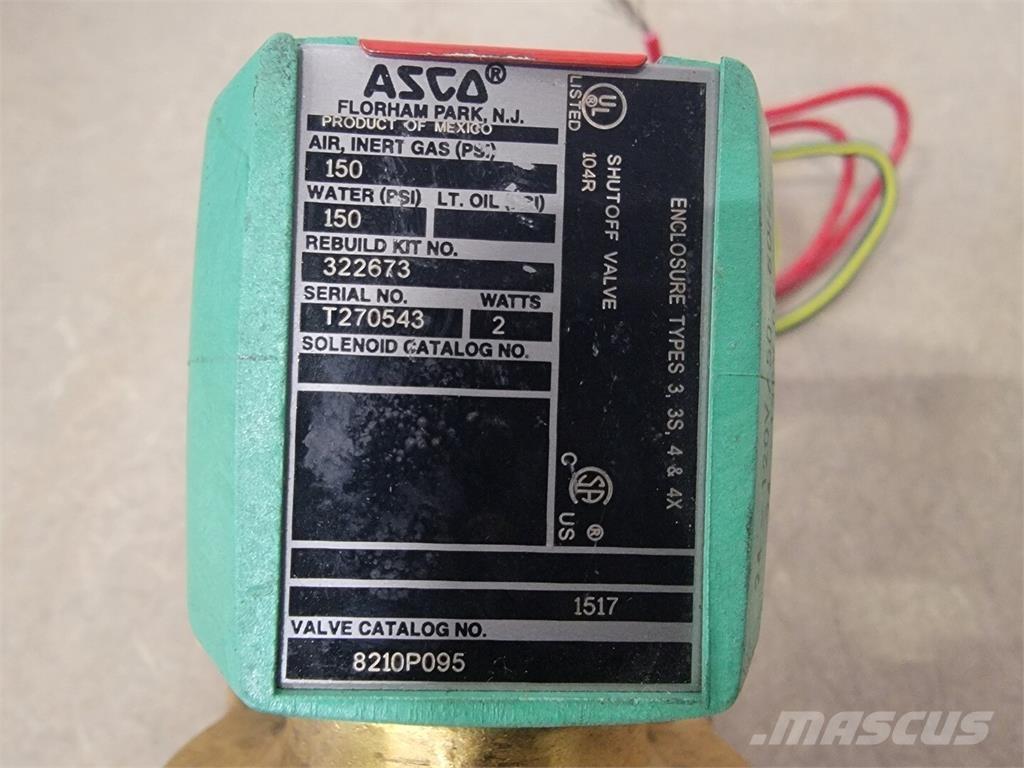 Asco 8210P095 Entreprenør - Andet