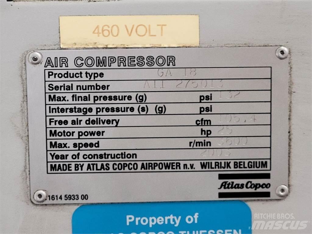 Atlas Copco GA18 Kompressorer