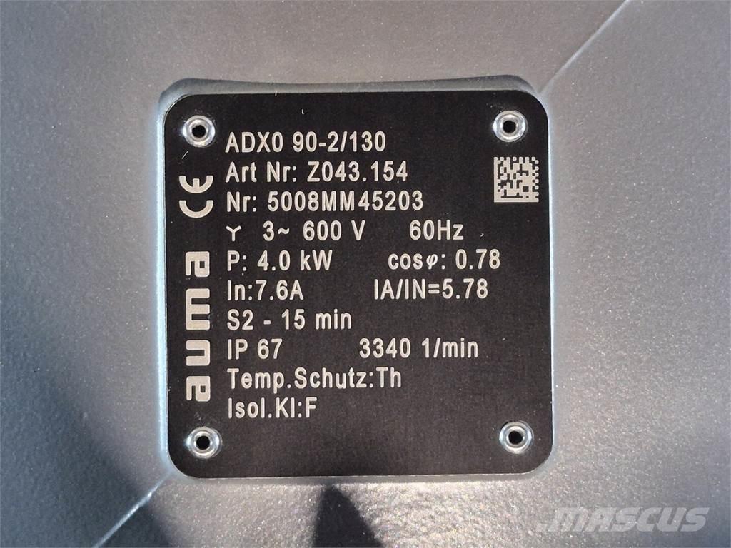  AUMA ADX0 90-2/130 Entreprenør - Andet