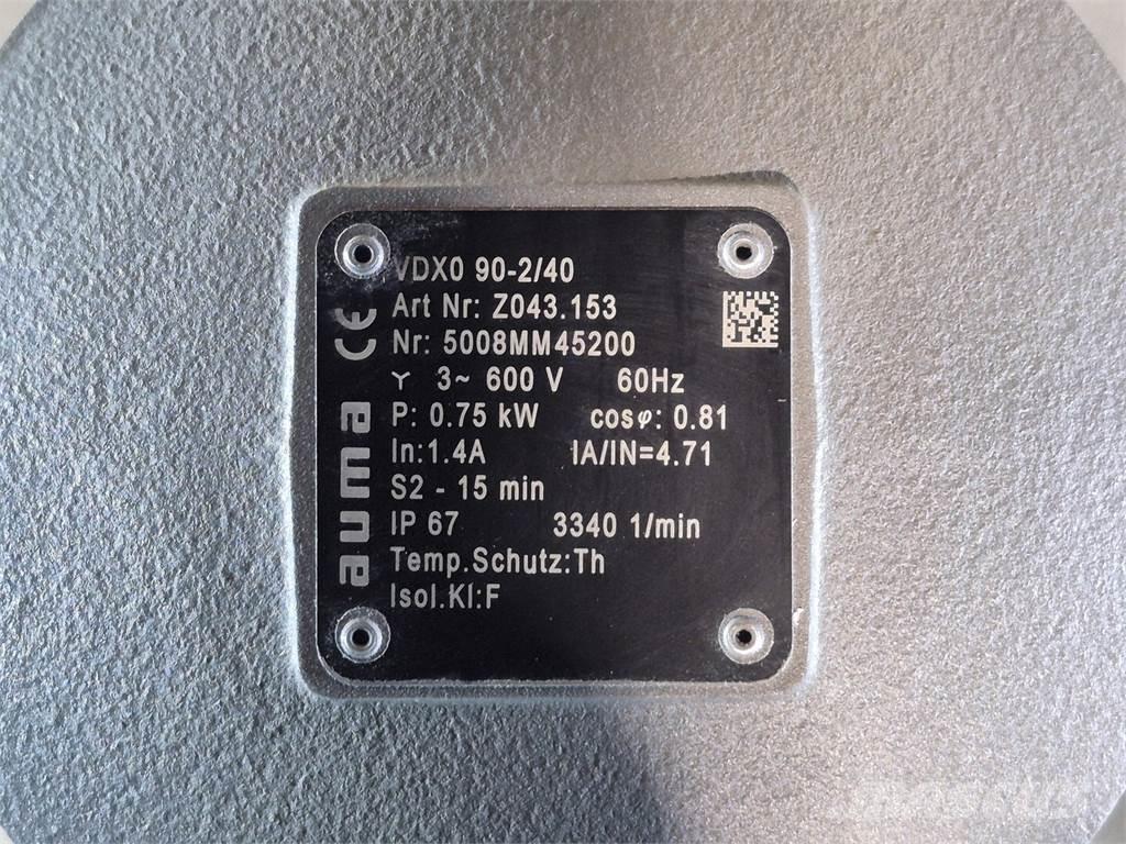  AUMA VDX0 90-2/40 Entreprenør - Andet