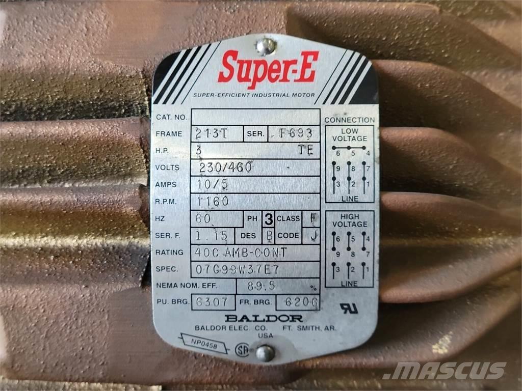 Baldor 07G99W37E7 Industrielle maskiner
