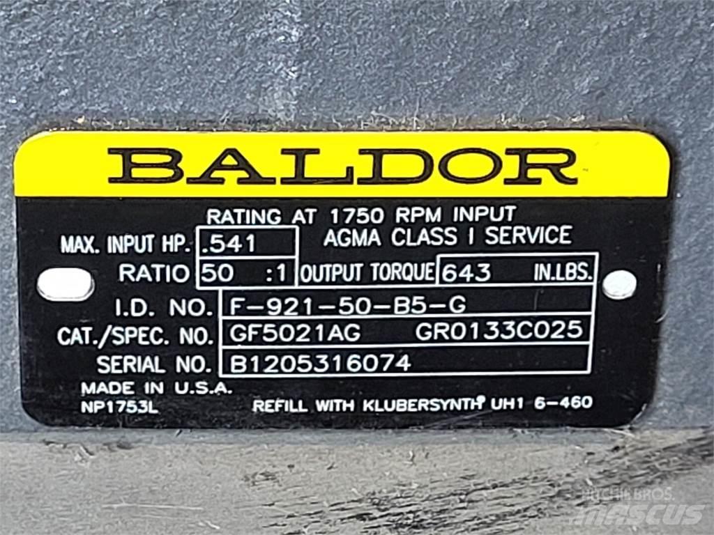 Baldor GF5021AG Entreprenør - Andet