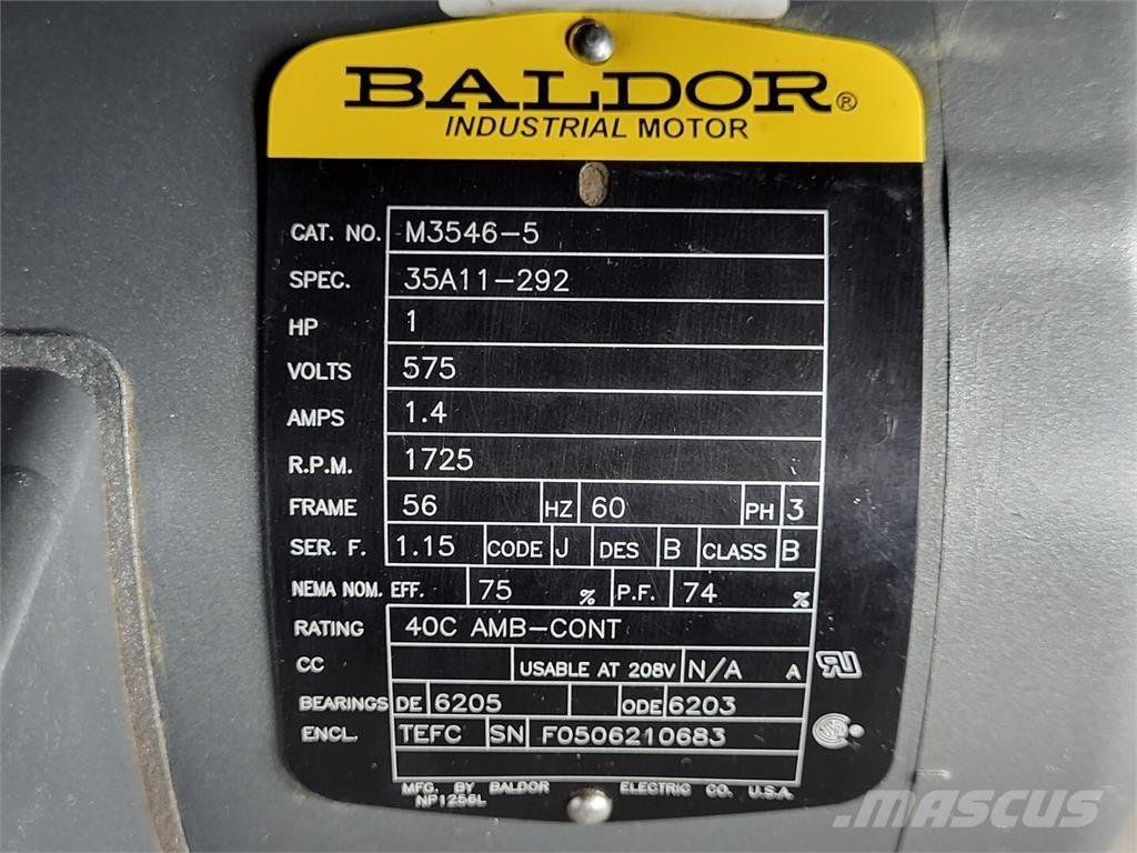 Baldor M3546-5 Industrielle maskiner