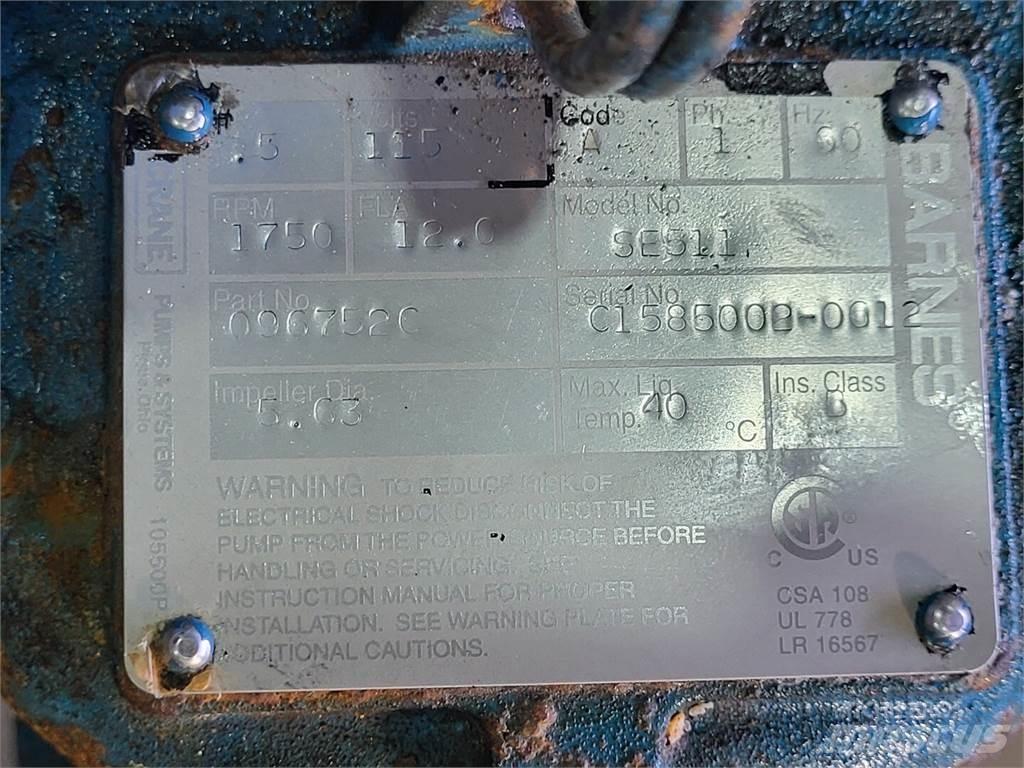  BARNES SE511 Vandpumper
