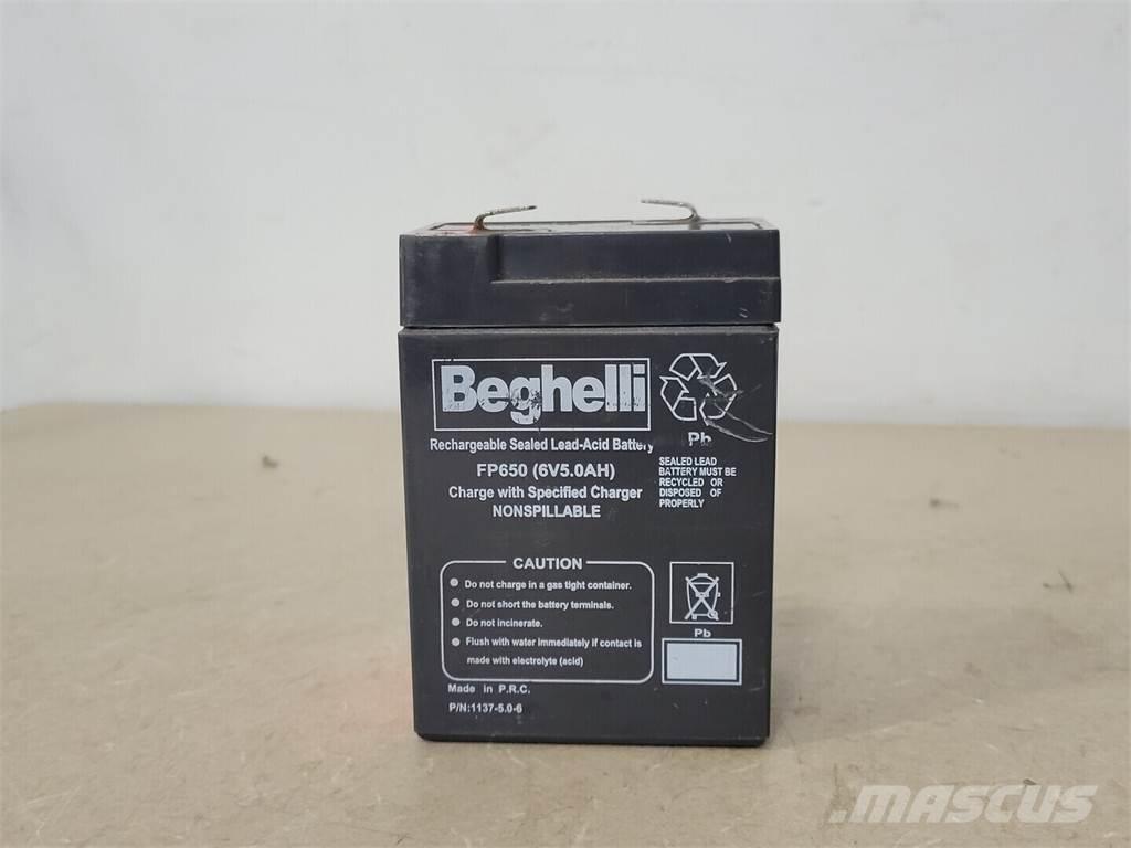  BEGHELLI FP650 Batterier