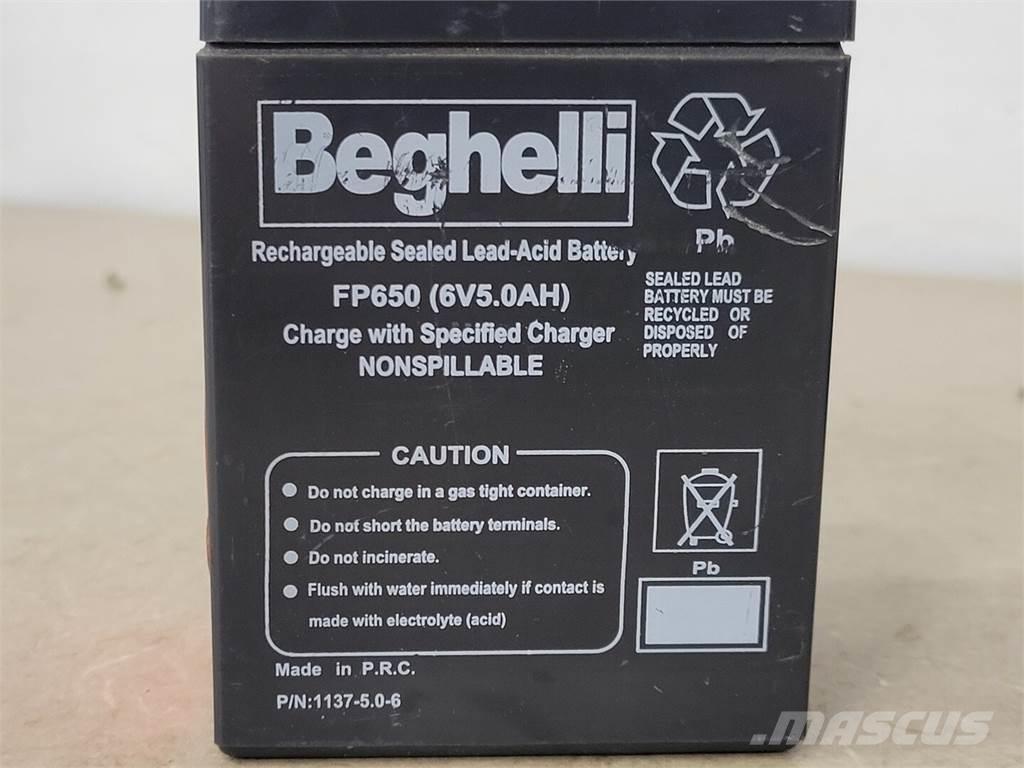  BEGHELLI FP650 Batterier