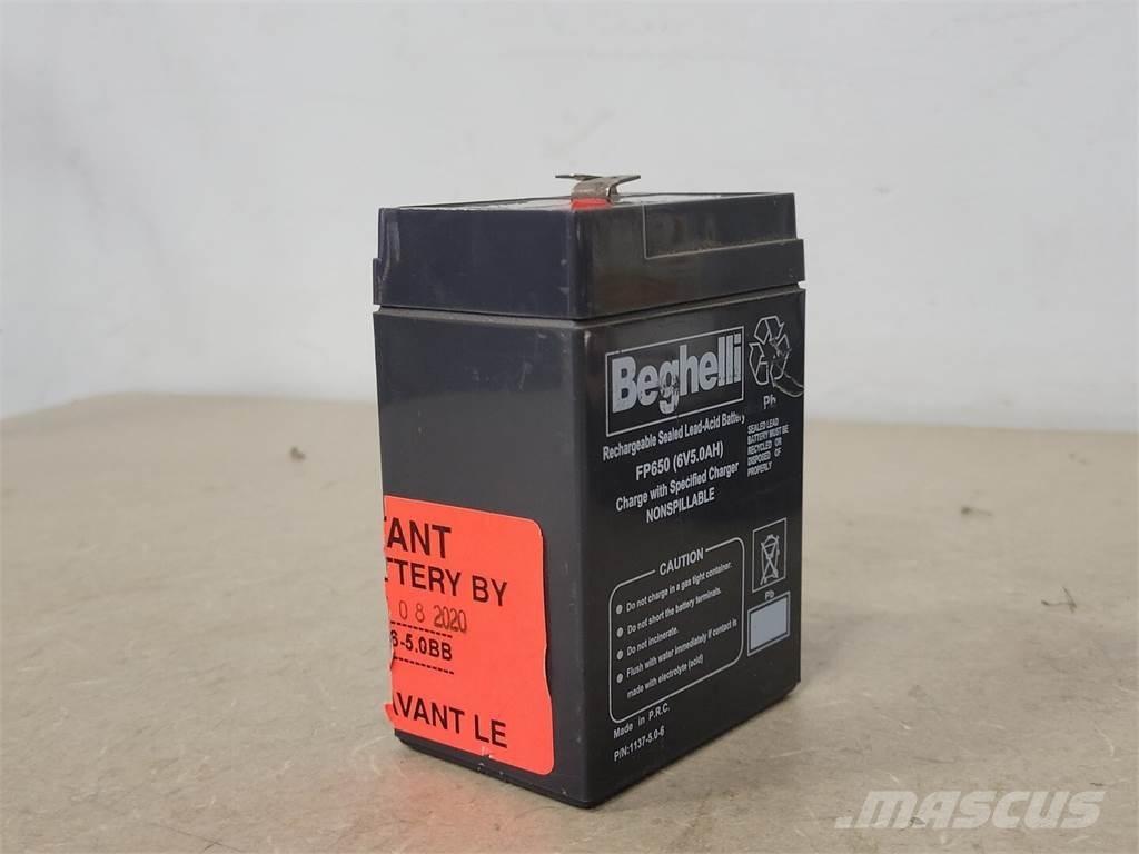  BEGHELLI FP650 Batterier