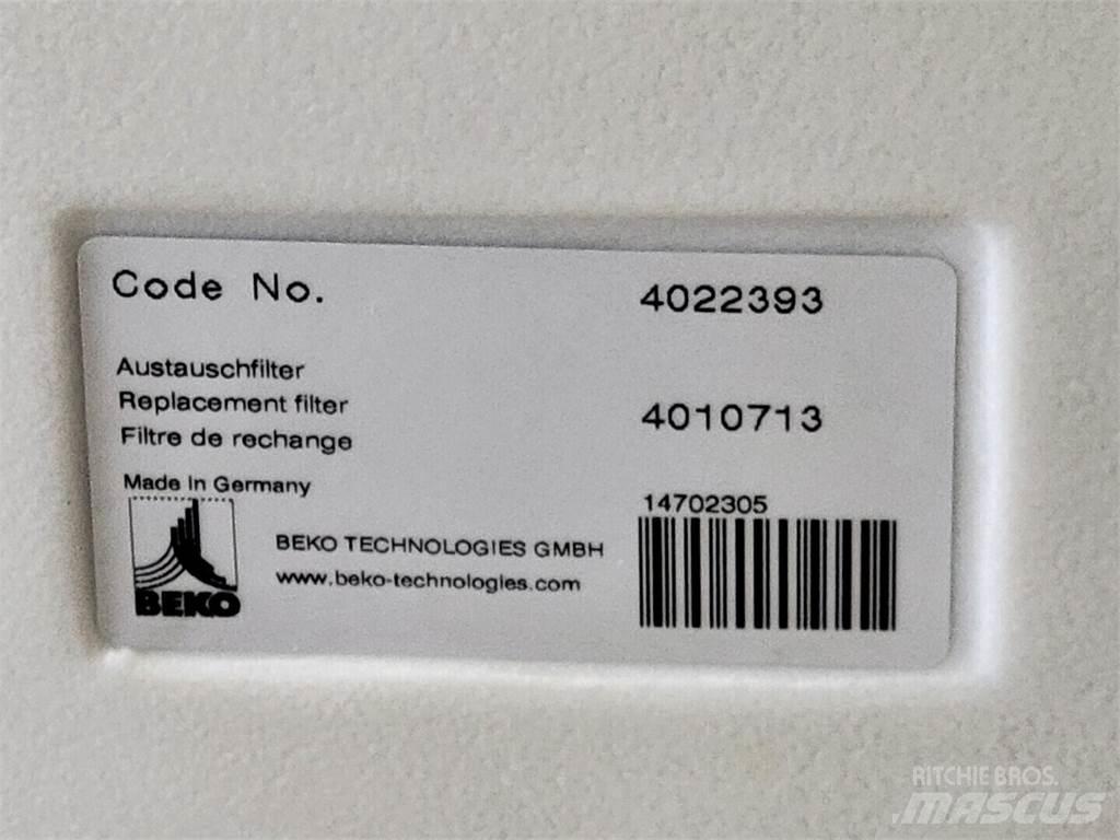 Beko 4022393 Tilbehør og reservedele til boreudstyr/borerigge