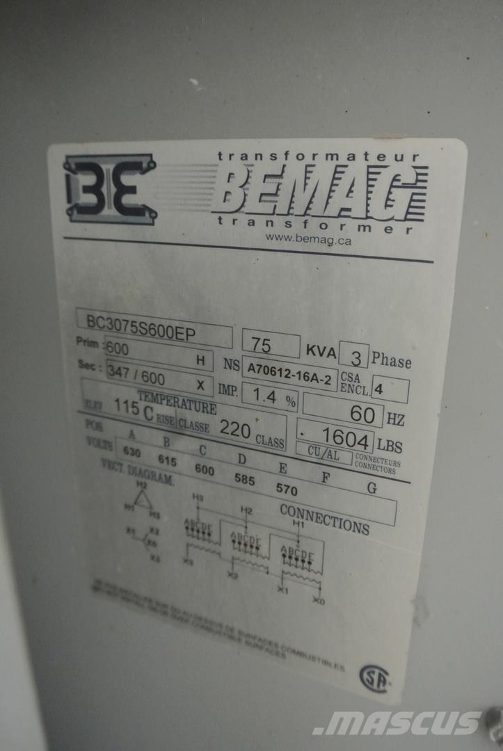  BEMAG BC3075S600EP Entreprenør - Andet