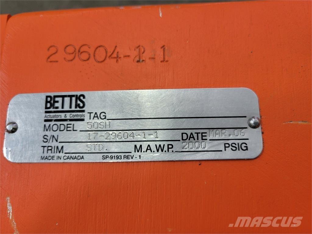  BETTIS 50SH Entreprenør - Andet