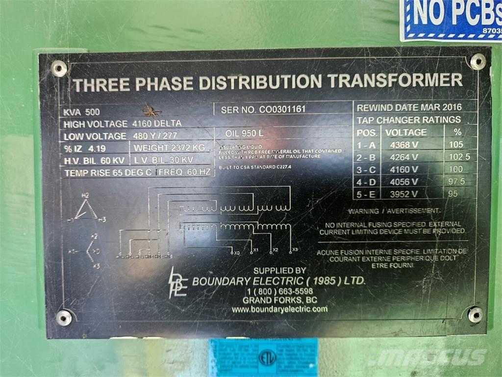  BOUNDARY ELECTRIC Entreprenør - Andet