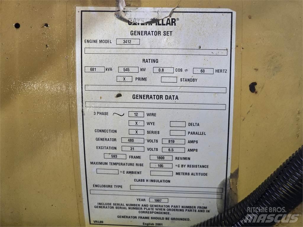 CAT 3412 Dieselgeneratorer