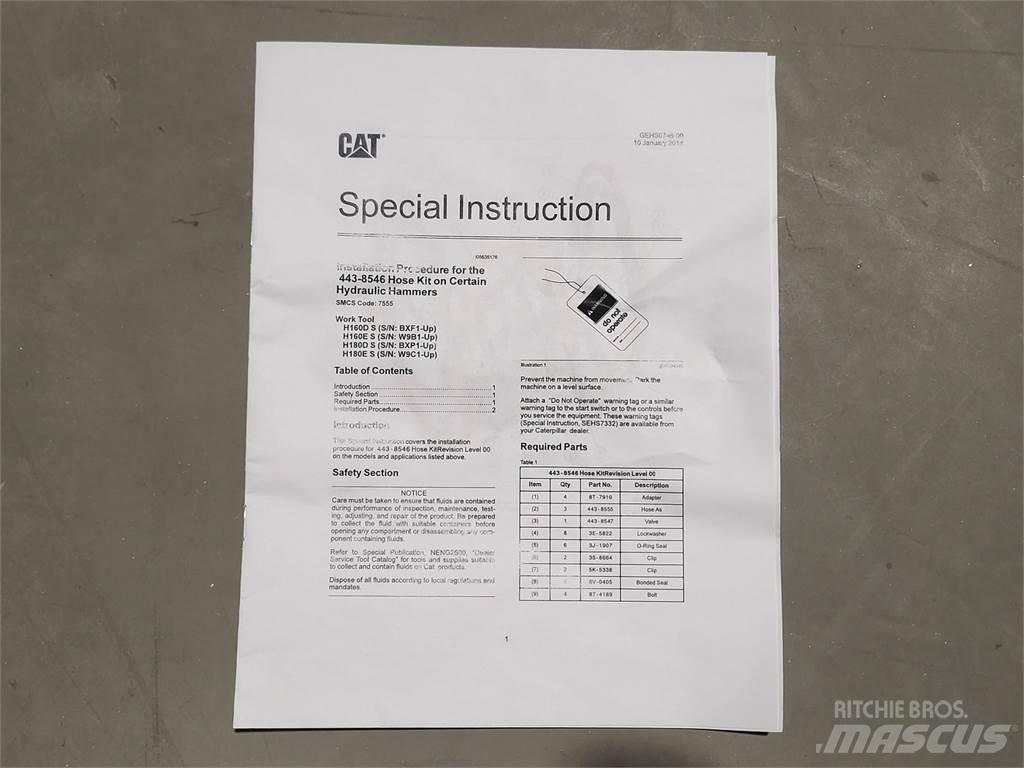CAT 443-8546 Andet tilbehør