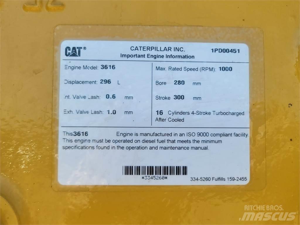 CAT C280-3616 Dieselgeneratorer