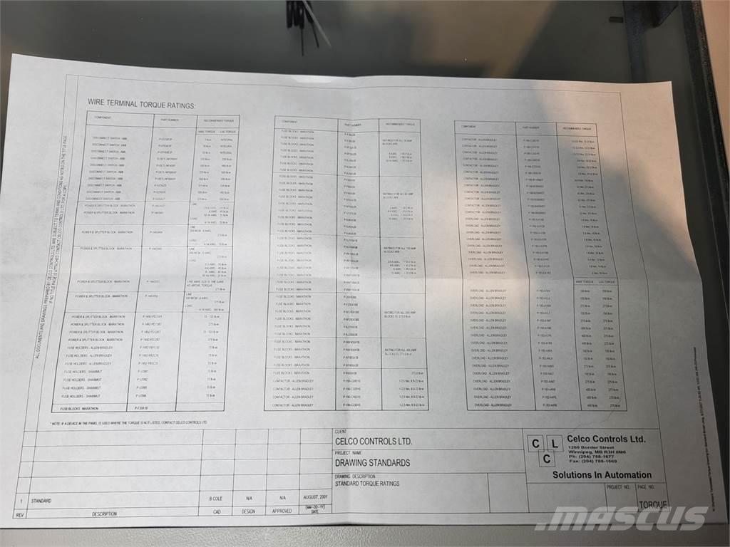  CELCO CONTROLS LTD Entreprenør - Andet