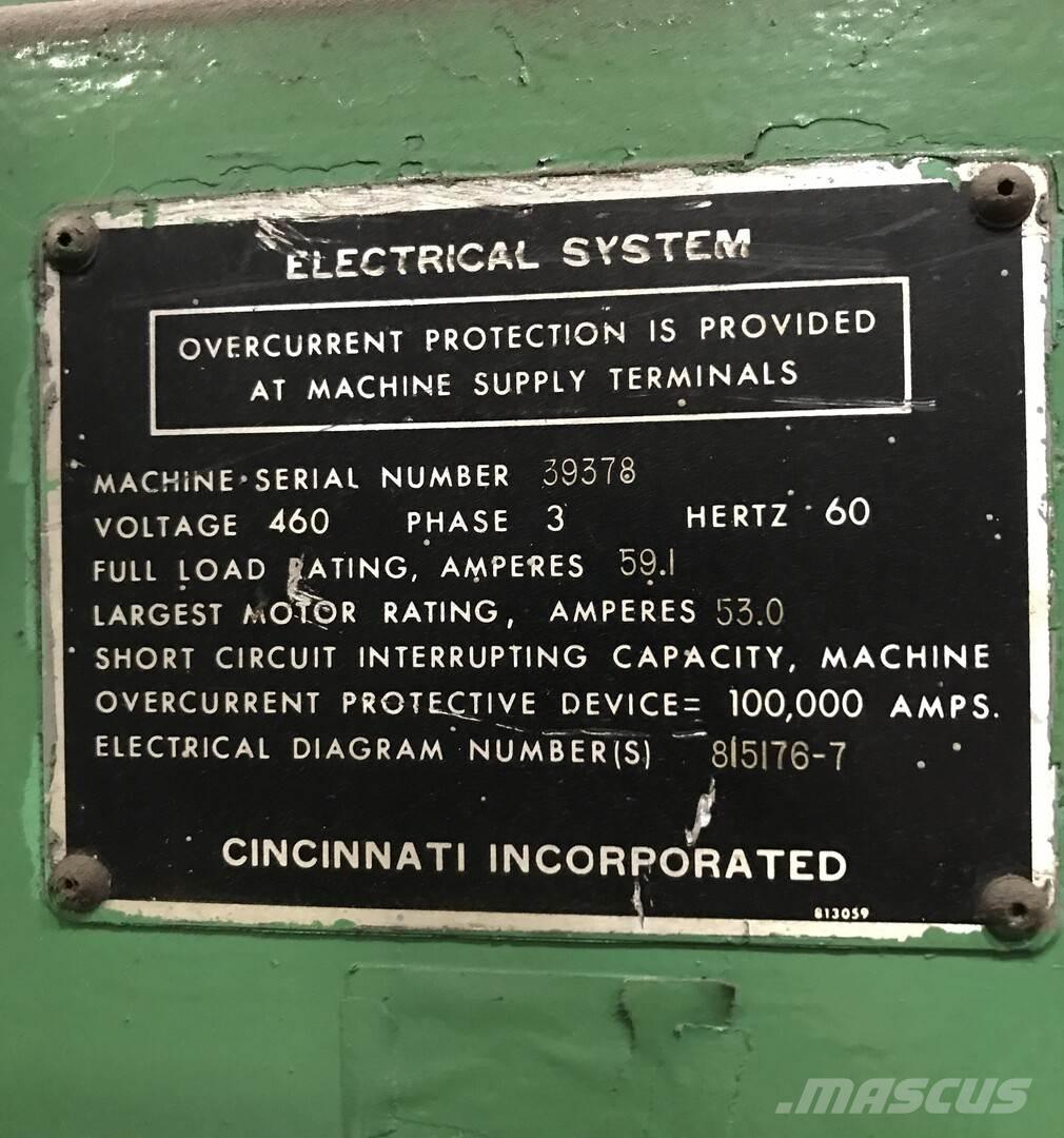  CINCINNATI 3DL12 Entreprenør - Andet