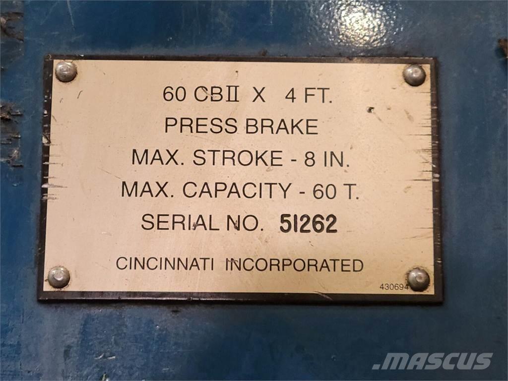  CINCINNATI 60CBII x 4 Entreprenør - Andet