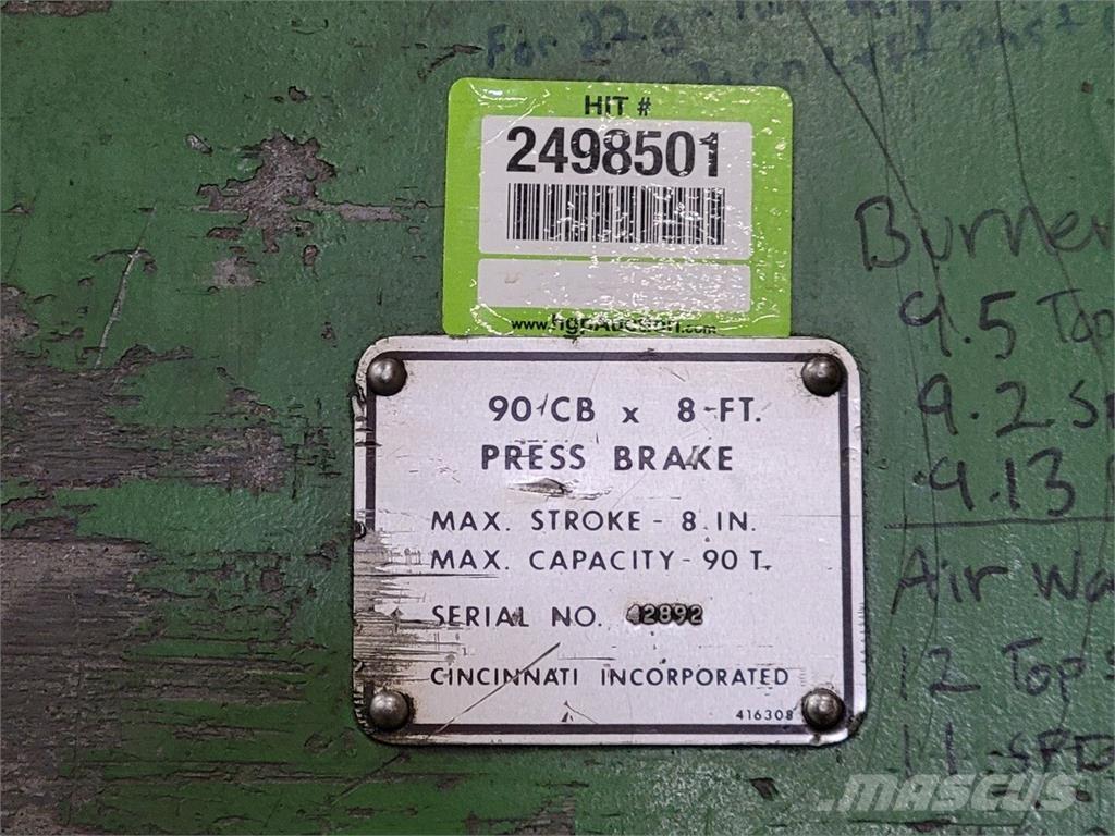  CINCINNATI 90CB x 8 Entreprenør - Andet