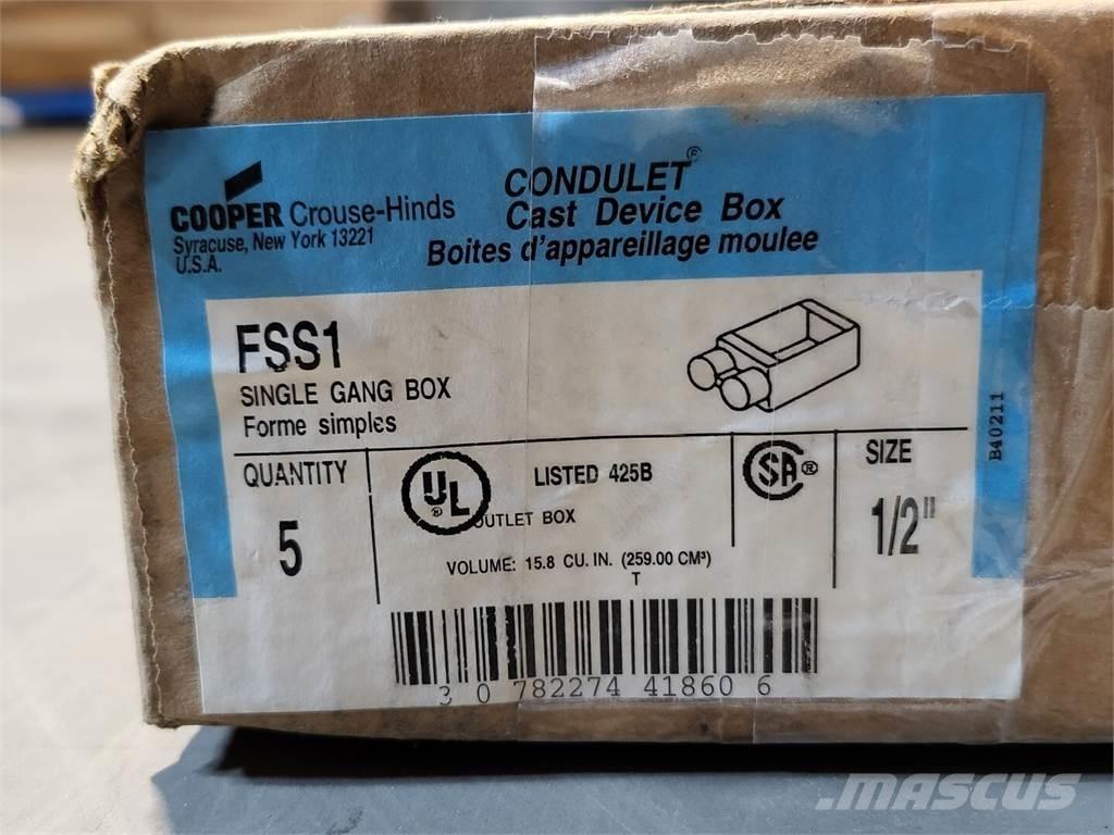  CROUSE-HINDS FSS1 Entreprenør - Andet