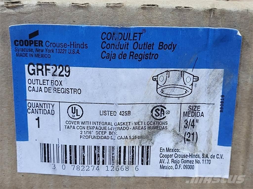  CROUSE-HINDS GRF229 Entreprenør - Andet