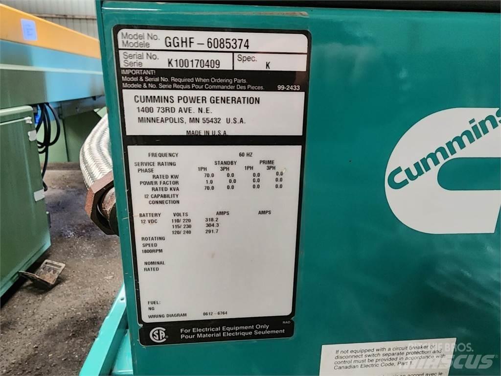 Cummins GGHF-6085374 Dieselgeneratorer