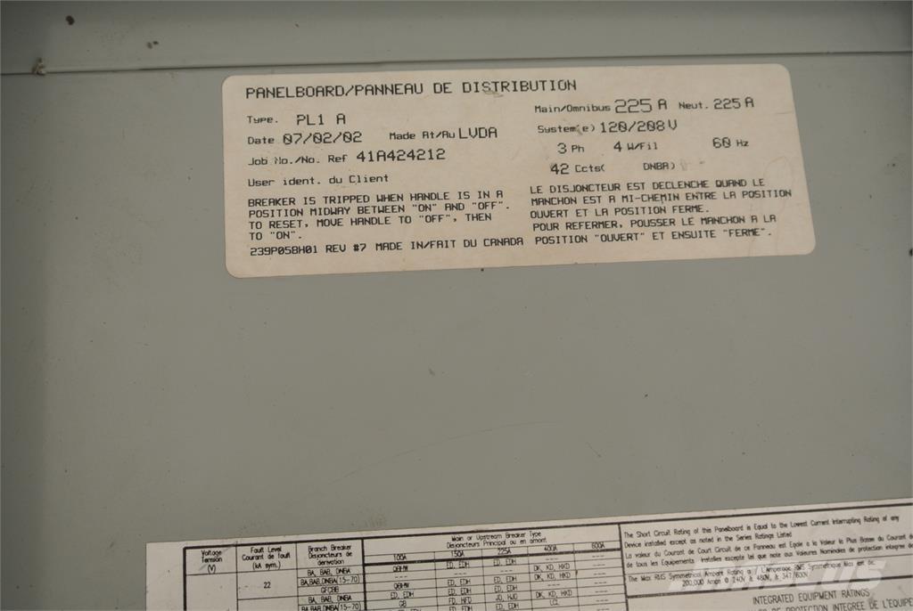  CUTLER-HAMMER PL1 A Entreprenør - Andet