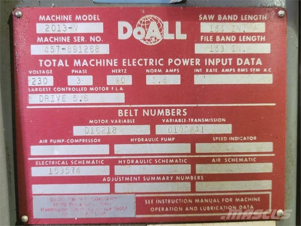 Doall 2013-V Entreprenør - Andet