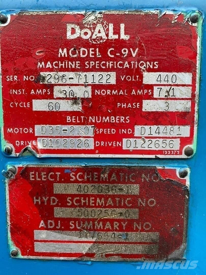 Doall C-9V Entreprenør - Andet