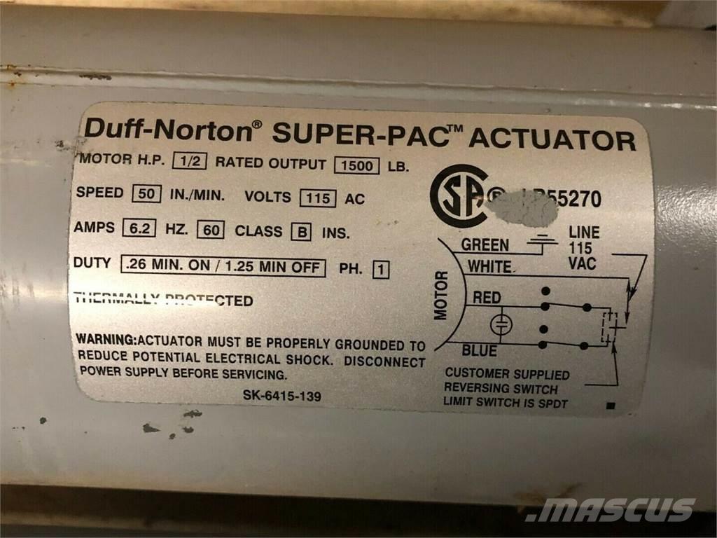  DUFF-NORTON Entreprenør - Andet