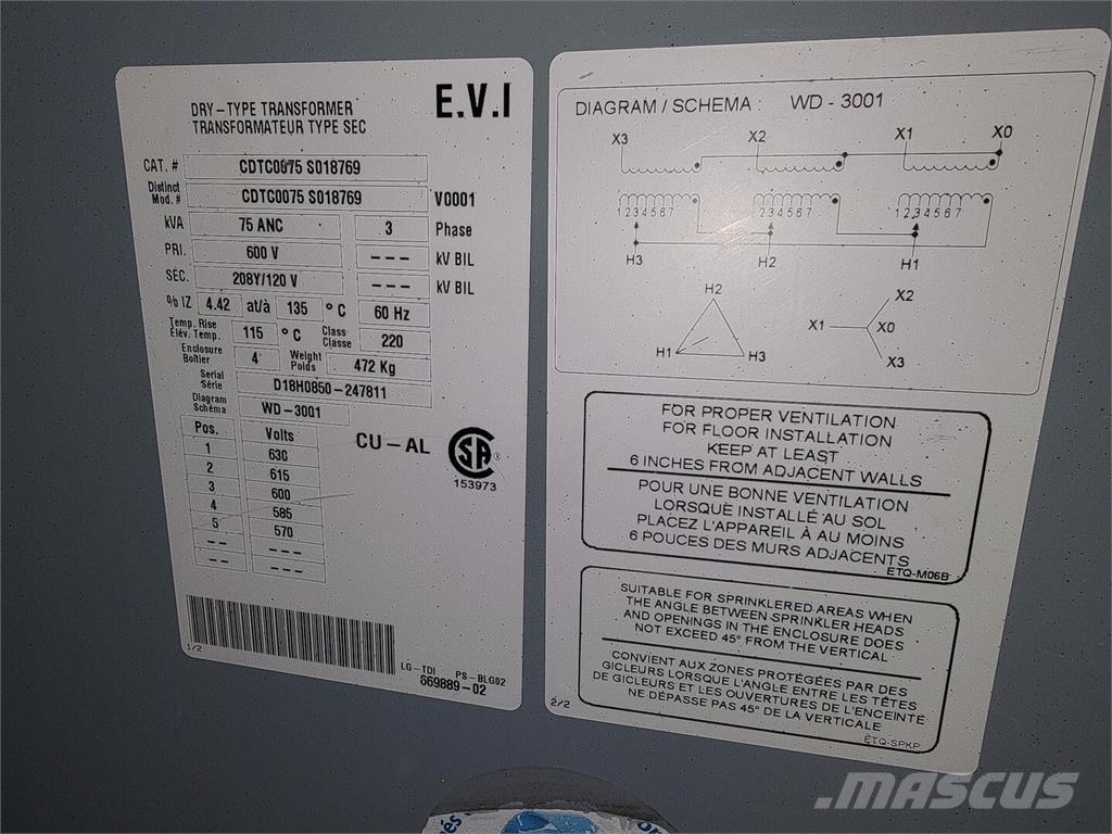 Evi CDTC0075S018769 Entreprenør - Andet