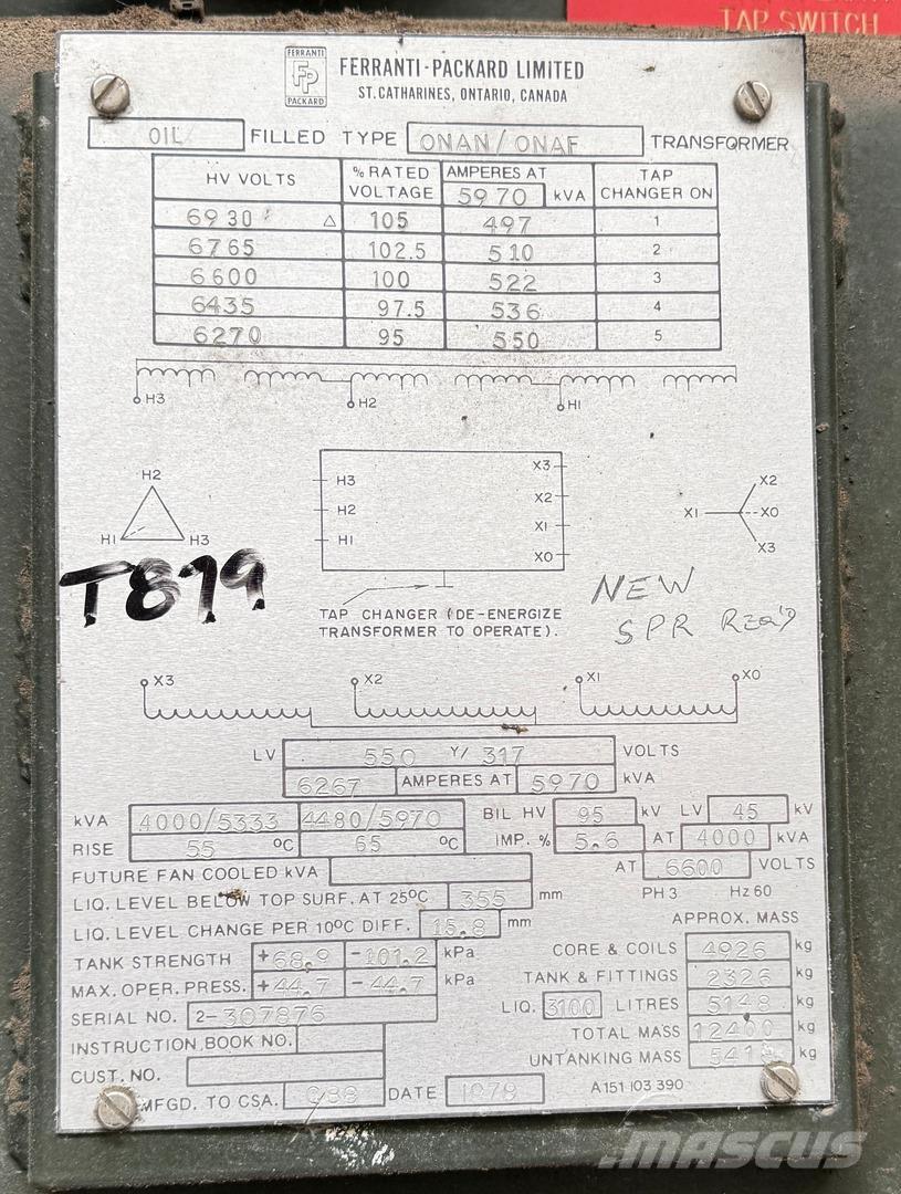 FERRANTI-PACKARD Entreprenør - Andet