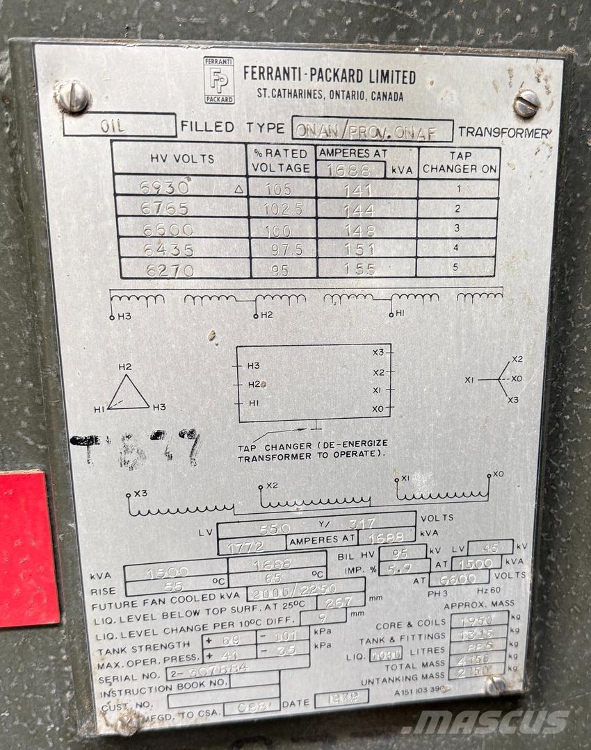  FERRANTI-PACKARD Entreprenør - Andet