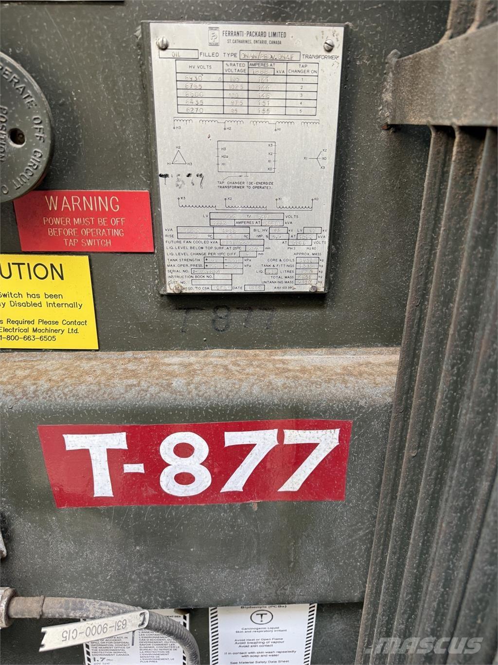  FERRANTI-PACKARD Entreprenør - Andet